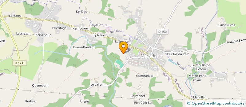 localisation de l'entreprise MADAME STEPHANIE JUHEL  PLUNERET