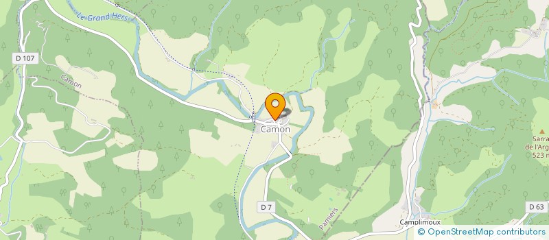 localisation de l'entreprise MADAME STEPHANIE JUIN  LA COURTETE