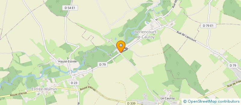 localisation de l'entreprise MADAME STEPHANIE KACZOR  BERLENCOURT-LE-CAUROY