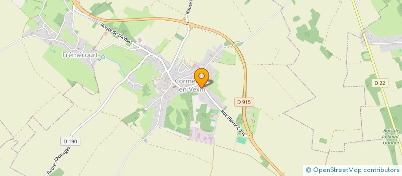 localisation de l'entreprise MADAME STEPHANIE KASTLER à CORMEILLES-EN-VEXIN