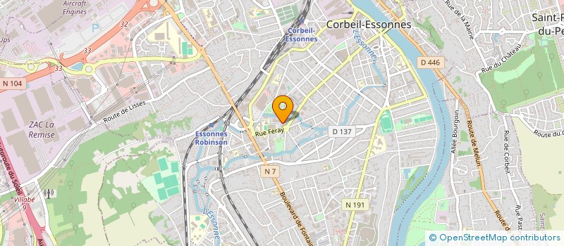 localisation de l'entreprise MADAME STEPHANIE KESSEDJIAN à CORBEIL-ESSONNES