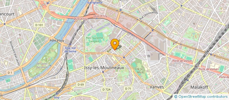 localisation de l'entreprise MADAME STEPHANIE KIBEL à ISSY-LES-MOULINEAUX