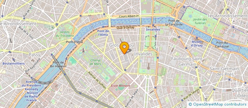 localisation de l'entreprise MADAME STEPHANIE KIERSZENBAUM à PARIS