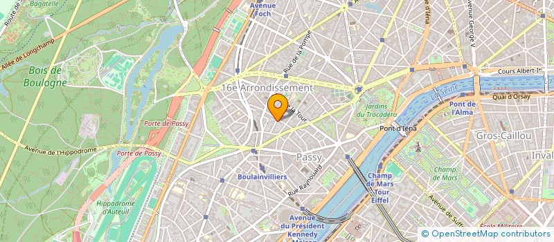 localisation de l'entreprise MADAME STEPHANIE KINES à PARIS