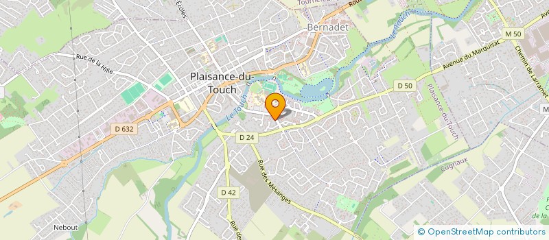 localisation de l'entreprise MADAME STEPHANIE KLIEN  PLAISANCE DU TOUCH