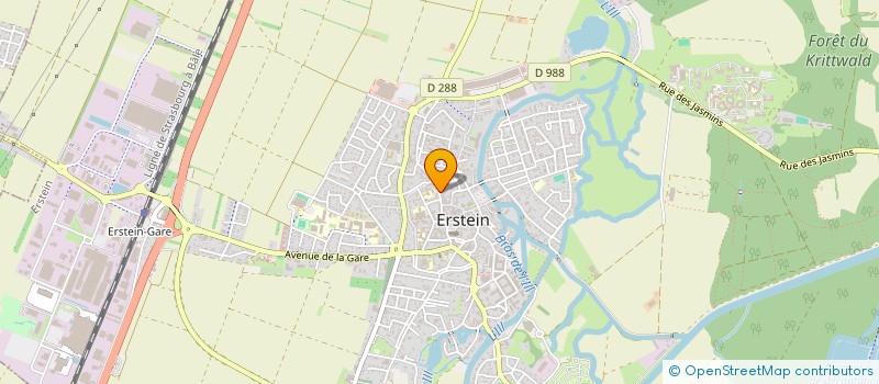 localisation de l'entreprise MADAME STEPHANIE KRAUFFEL  ERSTEIN