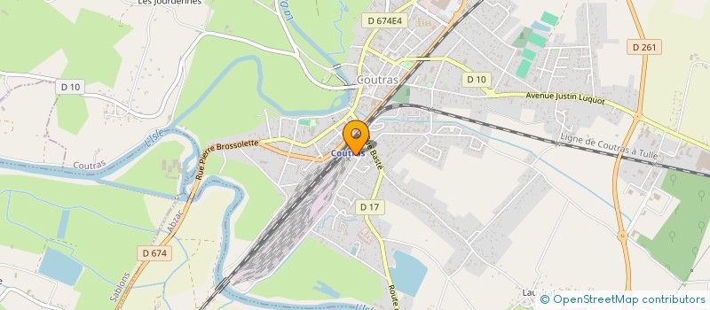 localisation de l'entreprise MADAME STEPHANIE KRONNER  COUTRAS