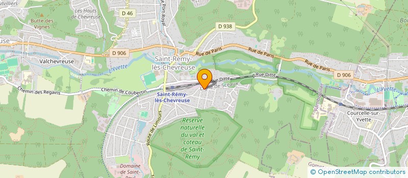 localisation de l'entreprise MADAME STEPHANIE L'HELGOUALC'H  SAINT-REMY-LES-CHEVREUSE