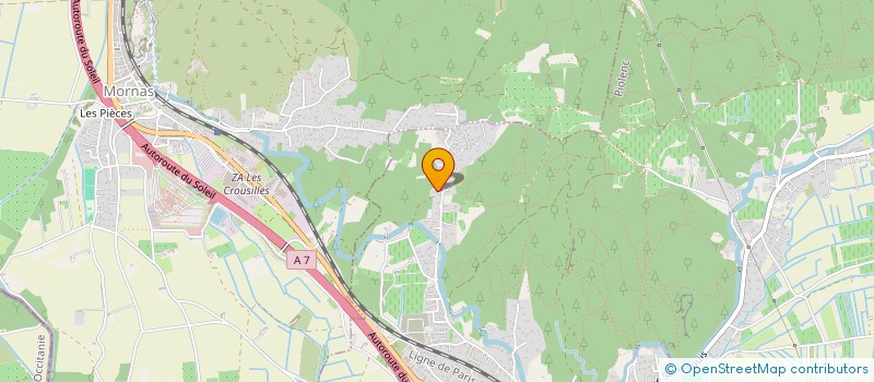 localisation de l'entreprise MADAME STEPHANIE LABARBARIE  PIOLENC