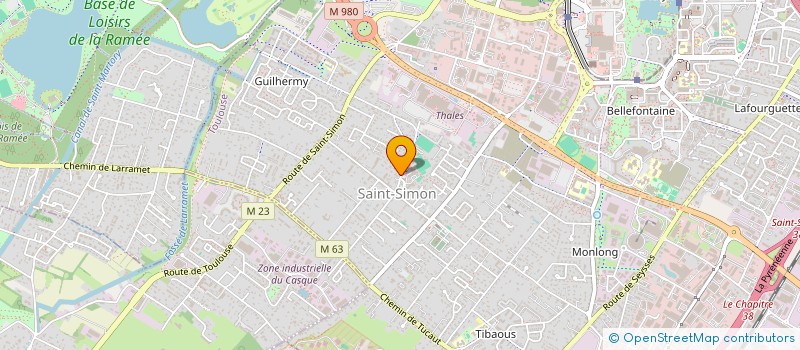 localisation de l'entreprise MADAME STEPHANIE LABBE  TOULOUSE