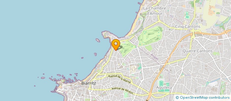 localisation de l'entreprise MADAME STEPHANIE LABORDE à BIARRITZ