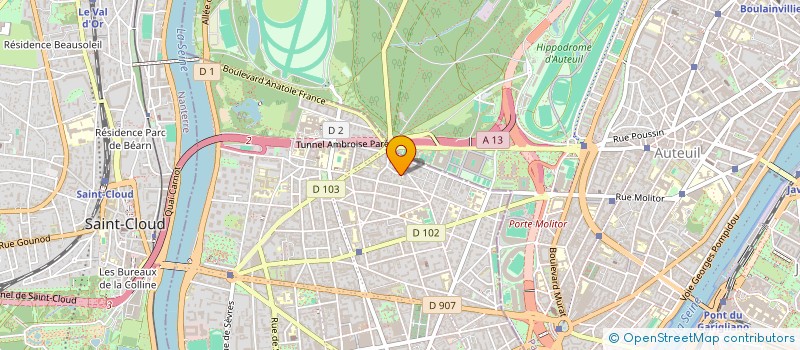 localisation de l'entreprise MADAME STEPHANIE LACAN à BOULOGNE-BILLANCOURT