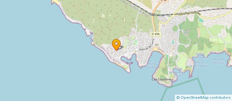 localisation de l'entreprise MADAME STEPHANIE LACAN à MARTIGUES