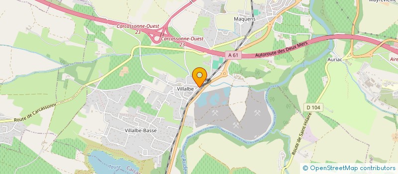 localisation de l'entreprise MADAME STEPHANIE LACOUME  CARCASSONNE