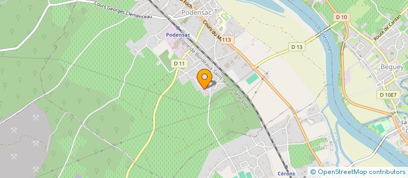 localisation de l'entreprise MADAME STEPHANIE LAFFARGUE  PODENSAC