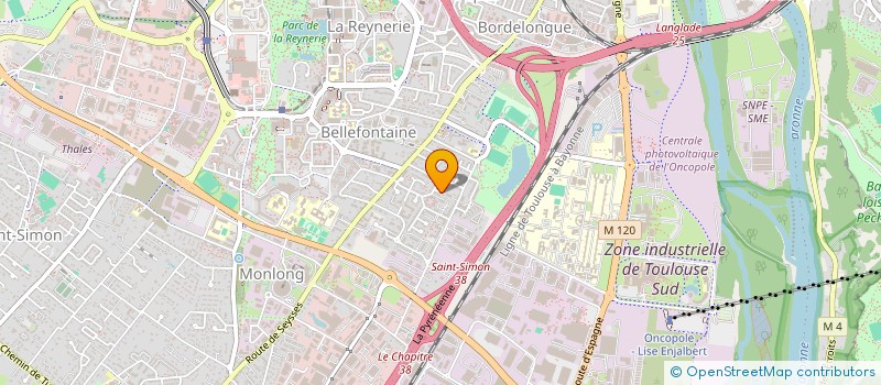 localisation de l'entreprise MADAME STEPHANIE LAFFON à TOULOUSE