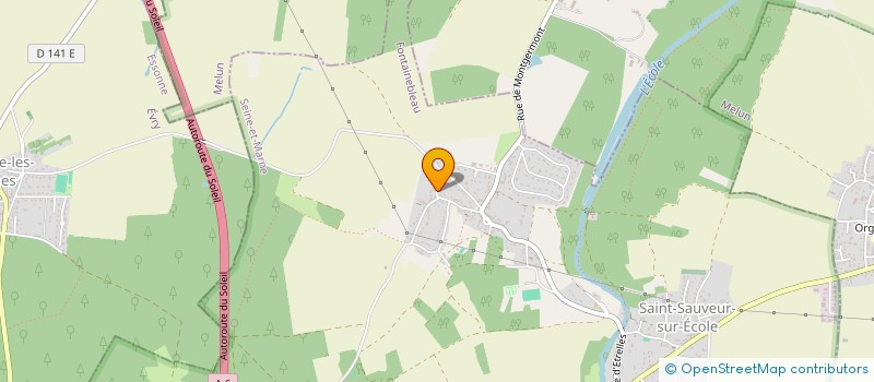 localisation de l'entreprise MADAME STEPHANIE LAFFORGUE  SAINT-SAUVEUR-SUR-ECOLE