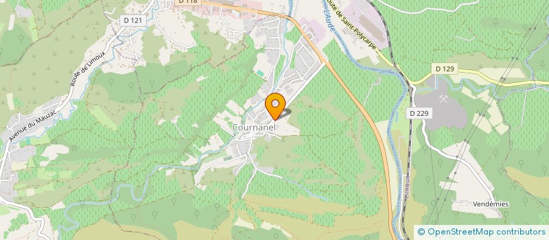 localisation de l'entreprise MADAME STEPHANIE LAFILLE  COURNANEL