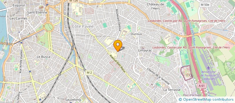 localisation de l'entreprise MADAME STEPHANIE LAGUERRE à TOULOUSE