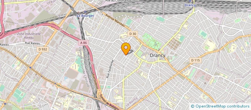 localisation de l'entreprise MADAME STEPHANIE LAHMAR à DRANCY