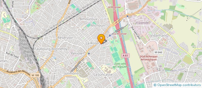 localisation de l'entreprise MADAME STEPHANIE LAMAGAT à TOULOUSE