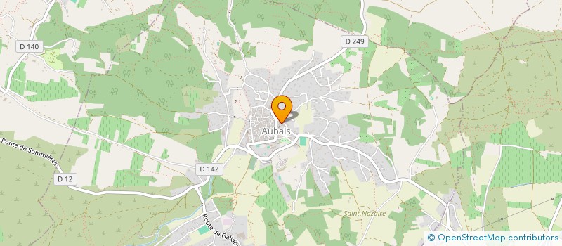 localisation de l'entreprise MADAME STEPHANIE LAMAUD  AUBAIS