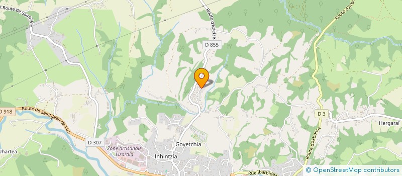 localisation de l'entreprise MADAME STEPHANIE LAMBERT-MOTTE  SAINT-PEE-SUR-NIVELLE