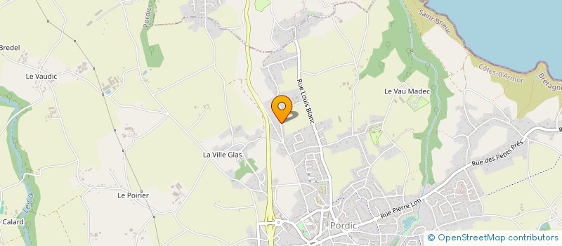 localisation de l'entreprise MADAME STEPHANIE LAMELEY à PORDIC