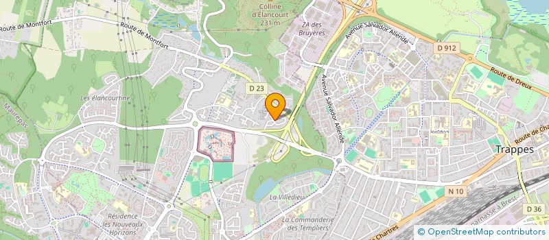 localisation de l'entreprise MADAME STEPHANIE LAMOUR  ELANCOURT