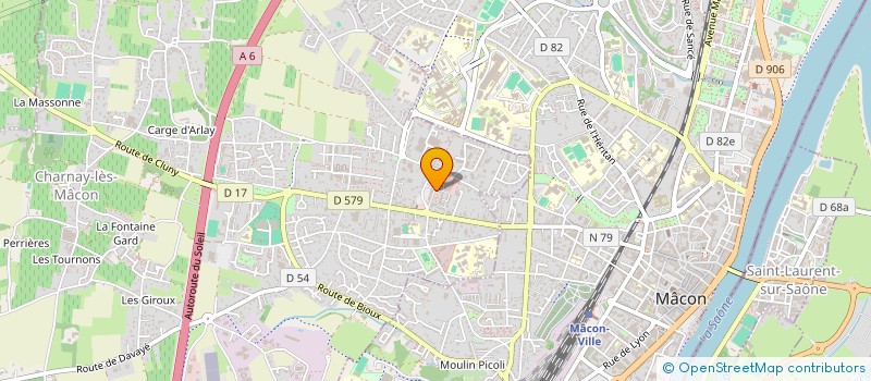 localisation de l'entreprise MADAME STEPHANIE LAMUR  CHARNAY-LES-MACON