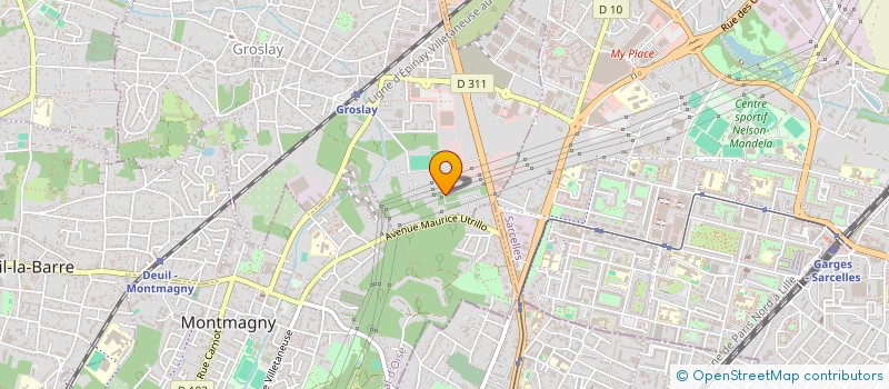 localisation de l'entreprise MADAME STEPHANIE LANCON  VILLIERS-LE-BEL