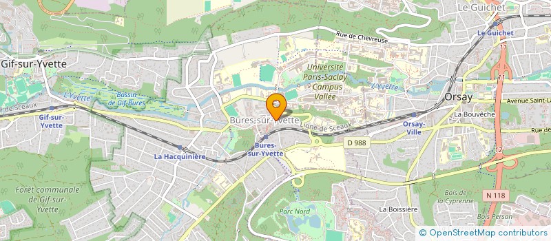 localisation de l'entreprise MADAME STEPHANIE LANDAIS  BURES-SUR-YVETTE