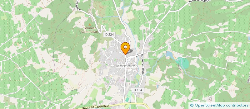 localisation de l'entreprise MADAME STEPHANIE LANEZ  MORMOIRON