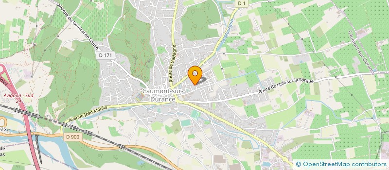 localisation de l'entreprise MADAME STEPHANIE LANGLADE  CAUMONT-SUR-DURANCE