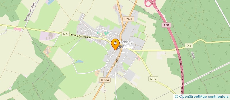 localisation de l'entreprise MADAME STEPHANIE LANIESSE à COLOMBEY-LES-BELLES