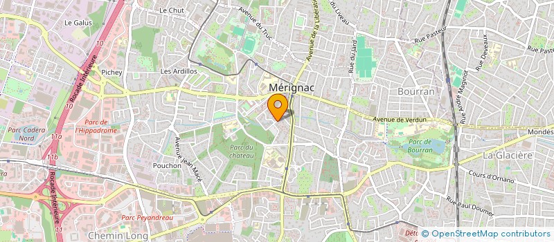 localisation de l'entreprise MADAME STEPHANIE LANNOY  MERIGNAC