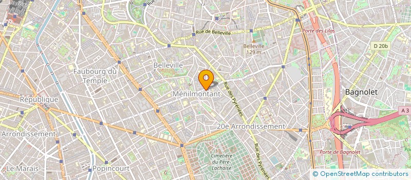 localisation de l'entreprise MADAME STEPHANIE LANSAQUE  PARIS