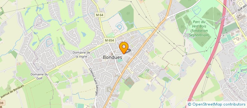 localisation de l'entreprise MADAME STEPHANIE LANTOINE  BONDUES