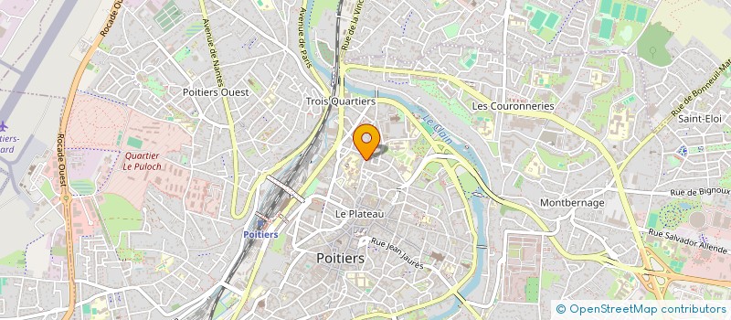 localisation de l'entreprise MADAME STEPHANIE LAPCHIN à POITIERS