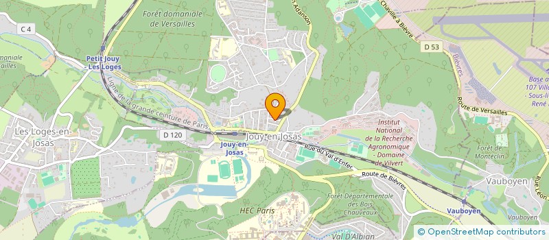 localisation de l'entreprise MADAME STEPHANIE LAPOUGE  JOUY-EN-JOSAS