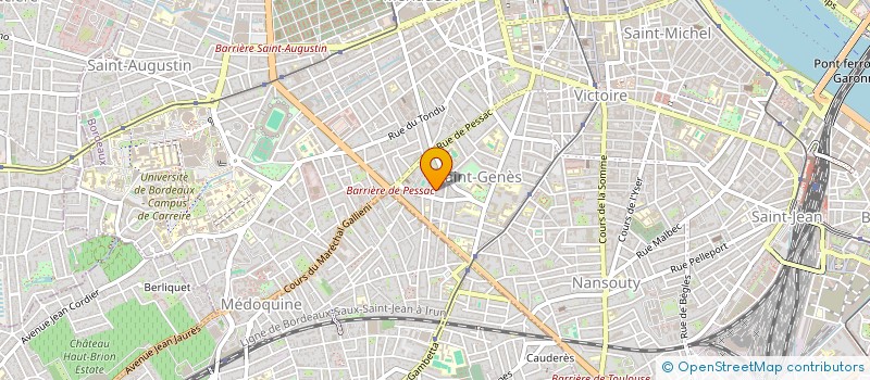 localisation de l'entreprise MADAME STEPHANIE LARAGNE  BORDEAUX