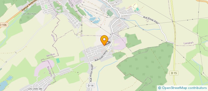 localisation de l'entreprise MADAME STEPHANIE LARMUSIAUX  JOUDREVILLE