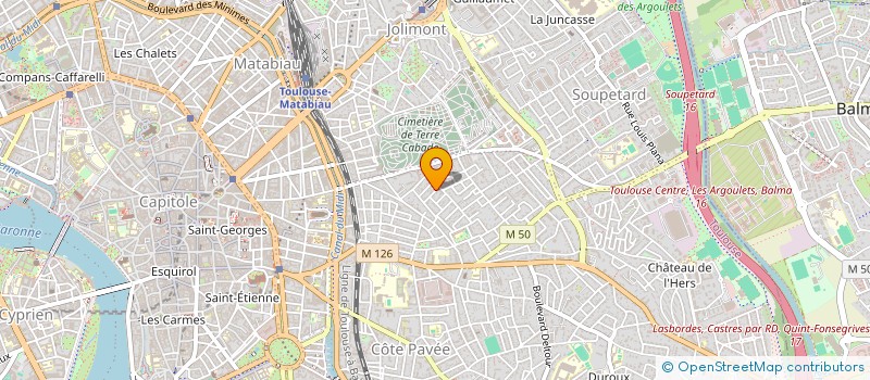 localisation de l'entreprise MADAME STEPHANIE LARRIEU à TOULOUSE
