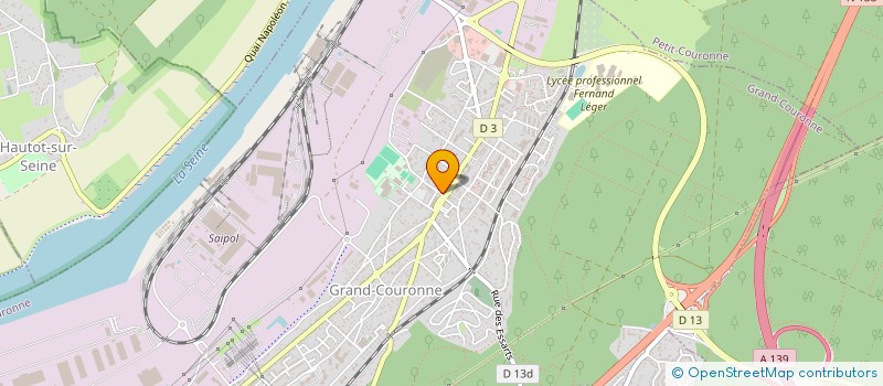 localisation de l'entreprise MADAME STEPHANIE LATRON  GRAND-COURONNE