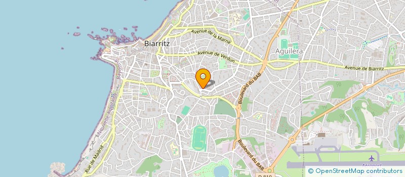 localisation de l'entreprise MADAME STEPHANIE LAUGA à BIARRITZ