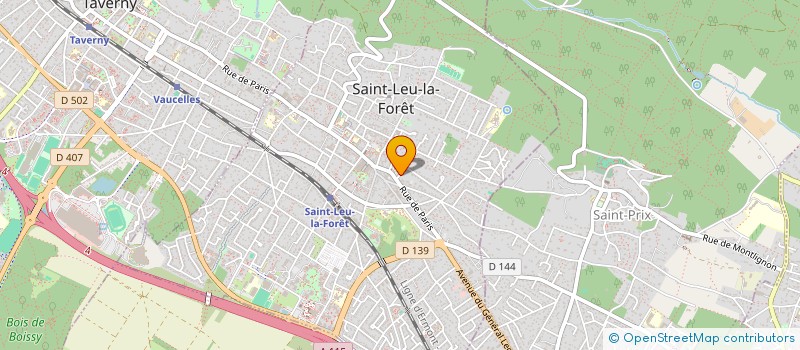 localisation de l'entreprise MADAME STEPHANIE LAURENCON à SAINT-LEU-LA-FORET