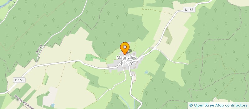 localisation de l'entreprise MADAME STEPHANIE LAURENCOT  MAGNY-LES-JUSSEY