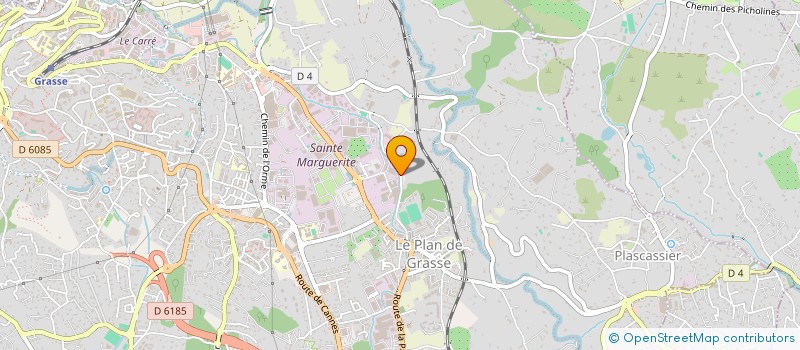 localisation de l'entreprise MADAME STEPHANIE LAURENT à GRASSE