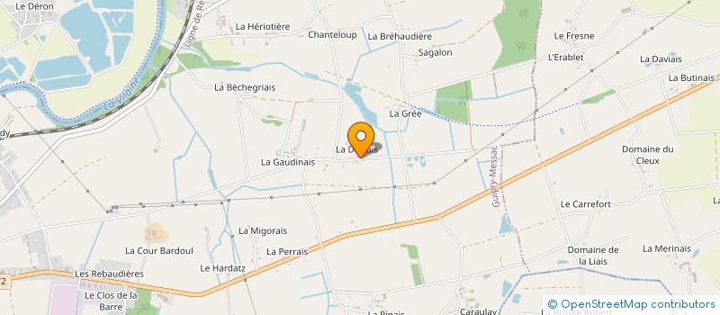 localisation de l'entreprise MADAME STEPHANIE LAURENT à GUIPRY-MESSAC