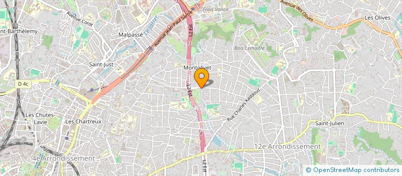 localisation de l'entreprise MADAME STEPHANIE LAVALADE  ROQUEVAIRE